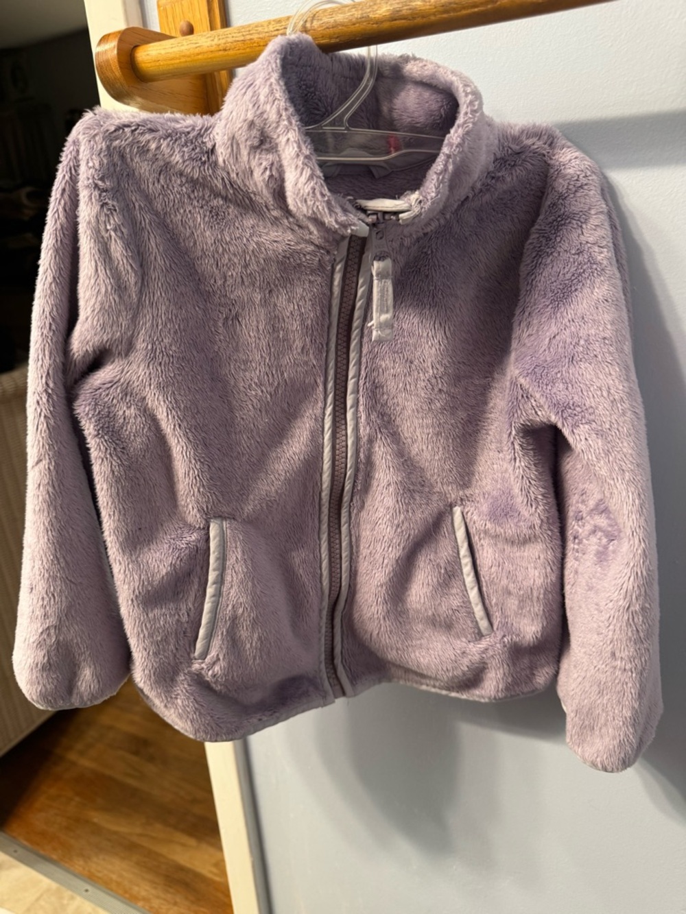 Lilac fleece jacket for girls -3t~The Children’s Place